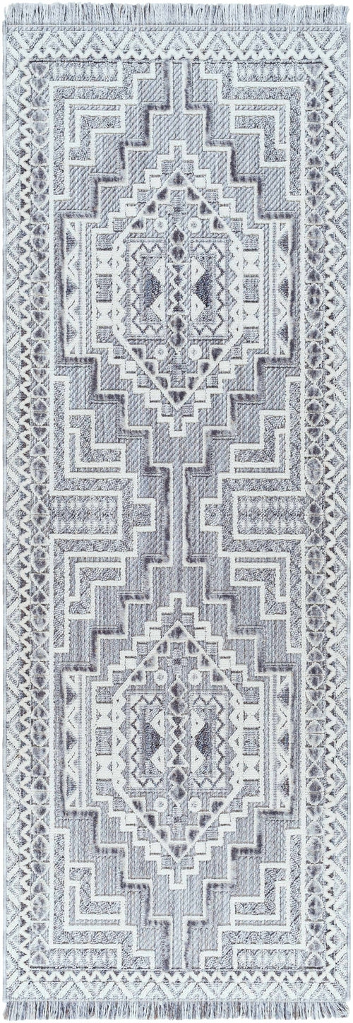 Alya Charcoal Textured Area Rug