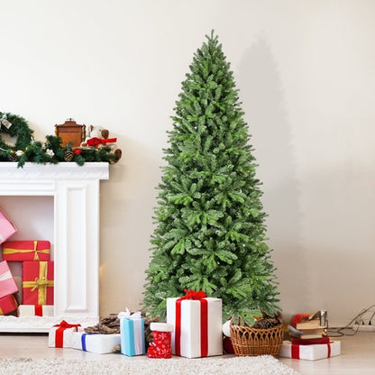 8FT Christmas Tree with 1847 PE+PVC Tips – Full-Bodied Holiday Tree