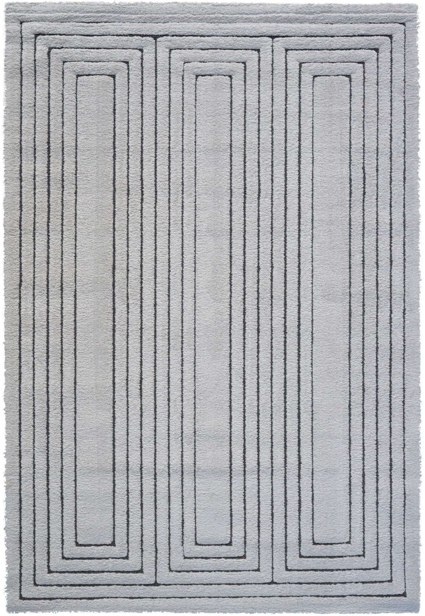 Nina Faye Recycled Polyester Area Rug — Durable Low-Pile Modern Floor Accent