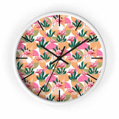 2882Time™ Retro Geometric Wall Clock Collection with Assorted Retro Pattern Designs