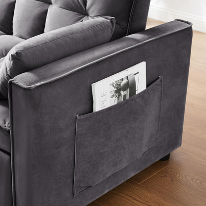 3 in 1 Convertible Sleeper Sofa Bed, Futon Couches for Living Room