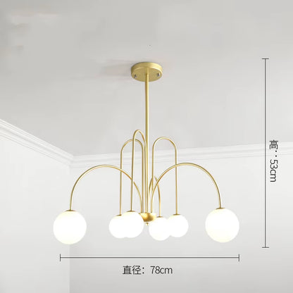 Modern Led Pendant Lamps Nordic Glass Minimalist Hanging Lighting Fixture Dining Living Bedroom Indoor Decor Suspension Lights
