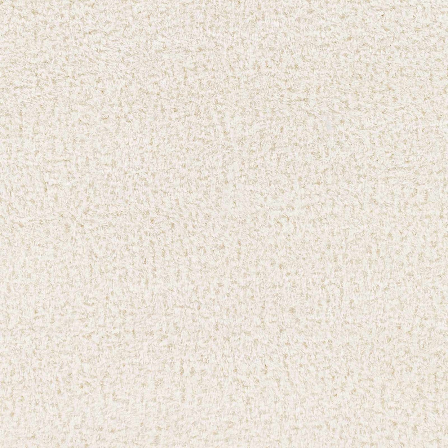 Heavenly Solid Cream Plush Rug