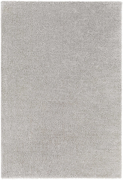Heavenly Solid Light Gray Plush Rug