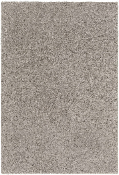 Heavenly Solid Gray Plush Rug