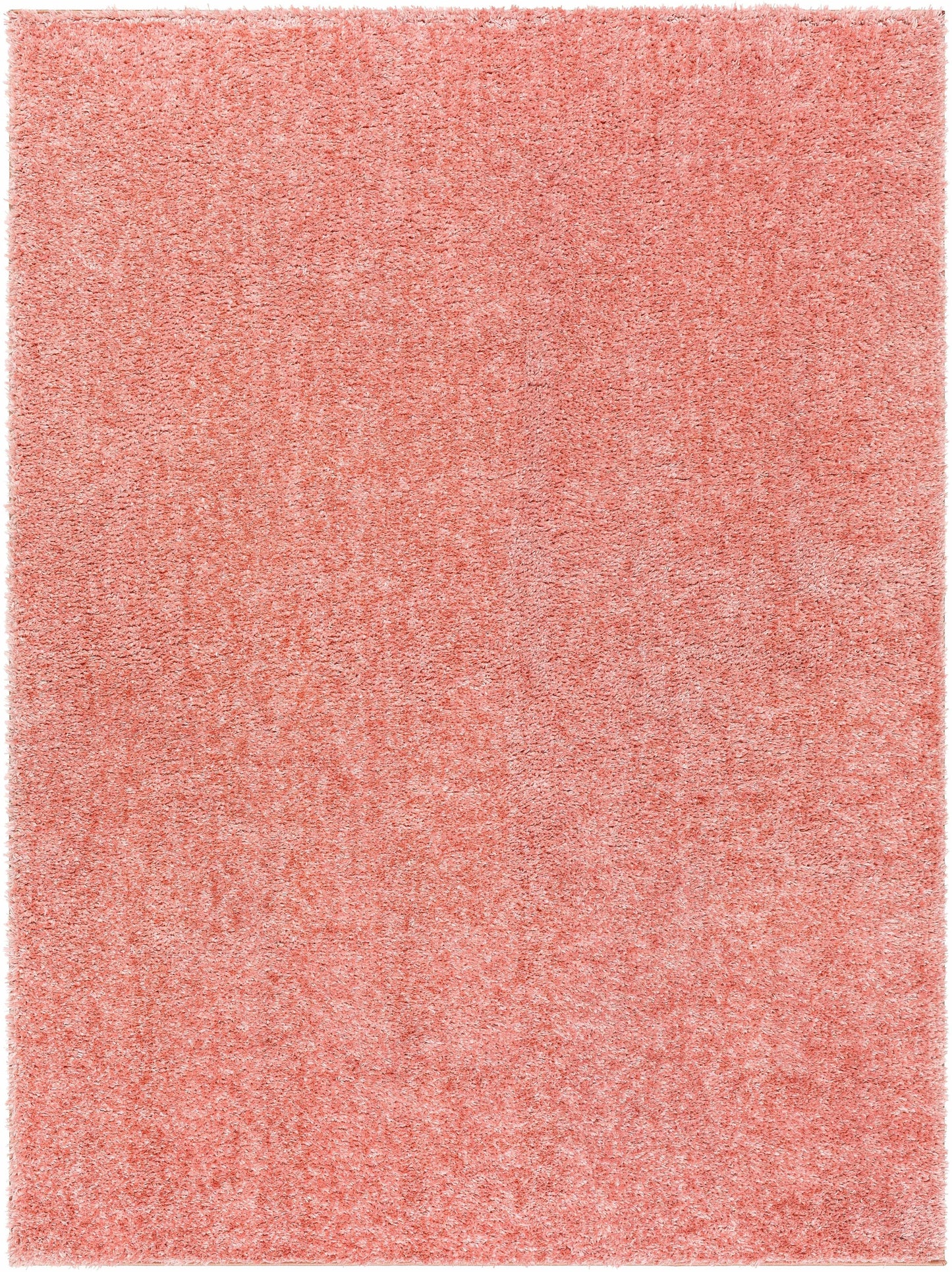 Heavenly Solid Pink Plush Rug