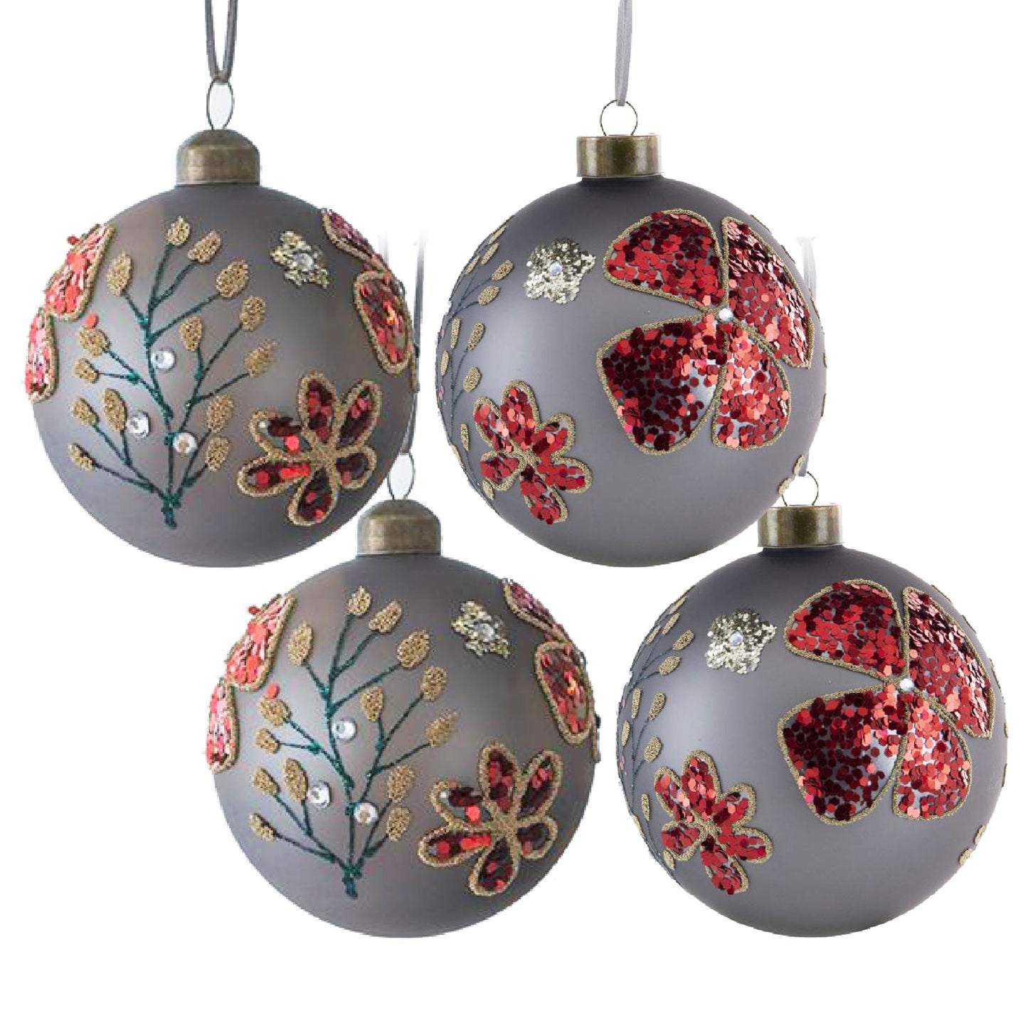 Christmas Ball Ornaments, Glass Decorative Hanging Ball Christmas Tree Ornaments