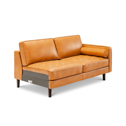 3-Seat L-Shaped Sectional Sofa Couch for Living Room