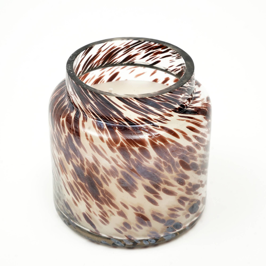 Splatter Pastel Glow Candle Elegant & Aromatic Wax Candle for Home & Office Long-Lasting Burn & Soothing Fragrance Perfect for Relaxation, Décor & Gifting