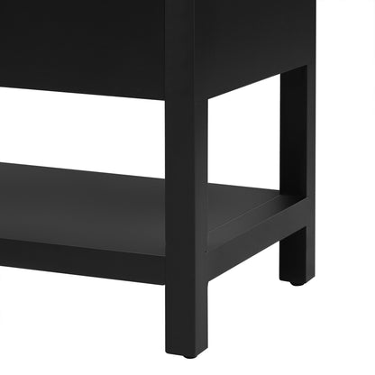 Functional Entryway Console Table with Ample Storage,Suitable for