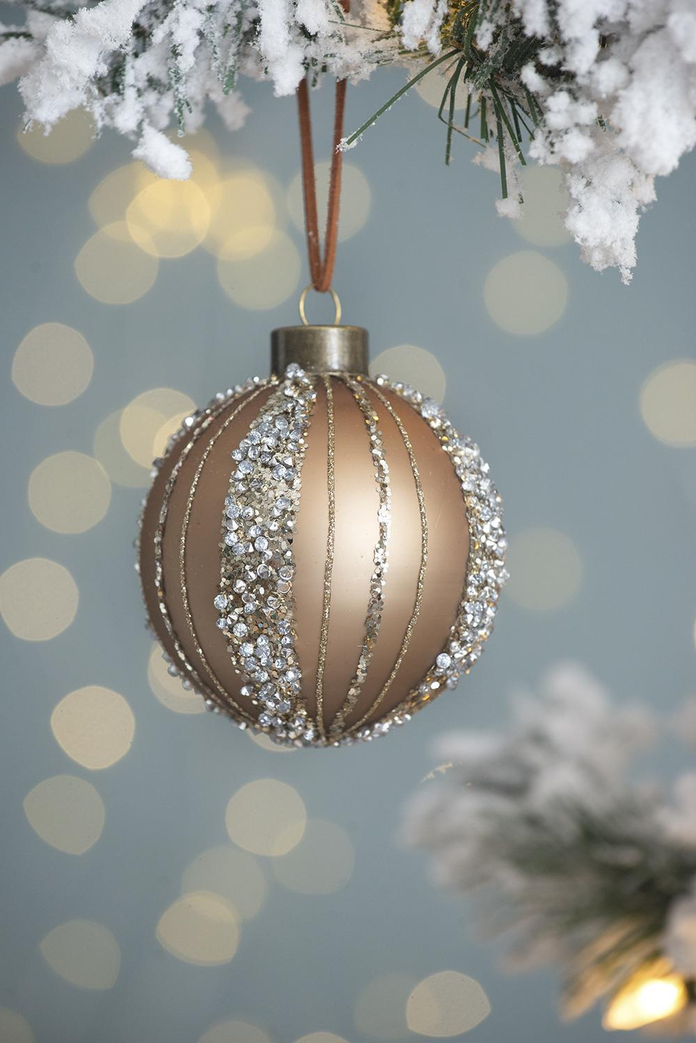 Christmas Ball Ornaments, Glass Decorative Hanging Ball Christmas Tree Ornaments