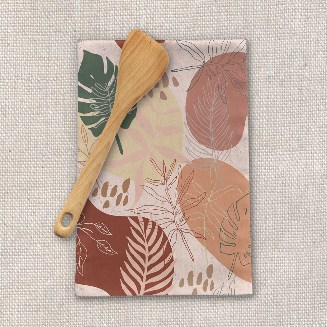 Pink Terracotta Tea Towel