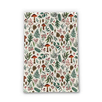 Mushroom Forest Tea Towel