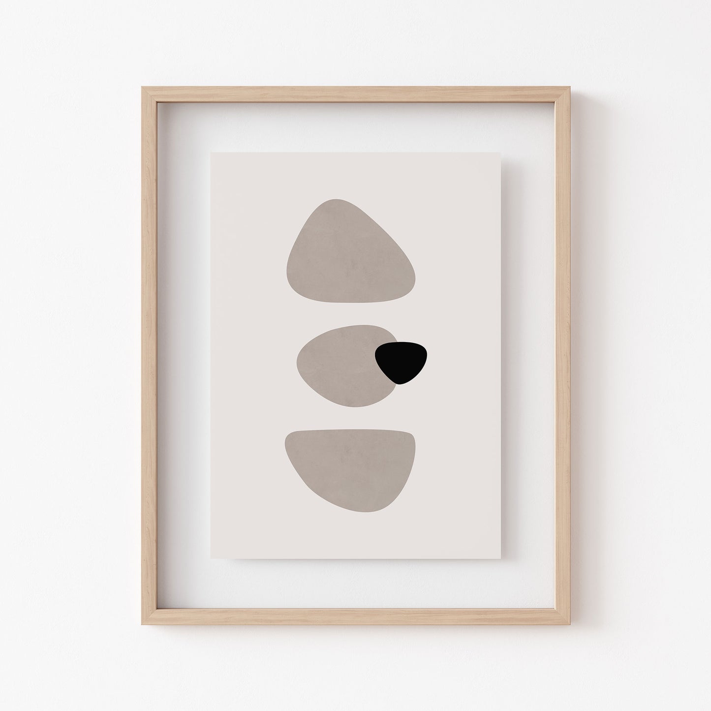 Modern Neutral Wall Art Print