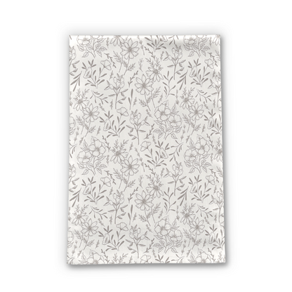 Ivory Flower Tea Towel