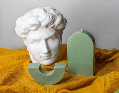 Portal Soy Pillar Candle - Solid Colorways