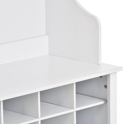 ON-TREND Modern Style Multiple Functions Hallway Coat Rack with Metal