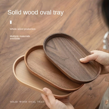 Elegant MultiPurpose Wooden Tray for Serving Snacks
