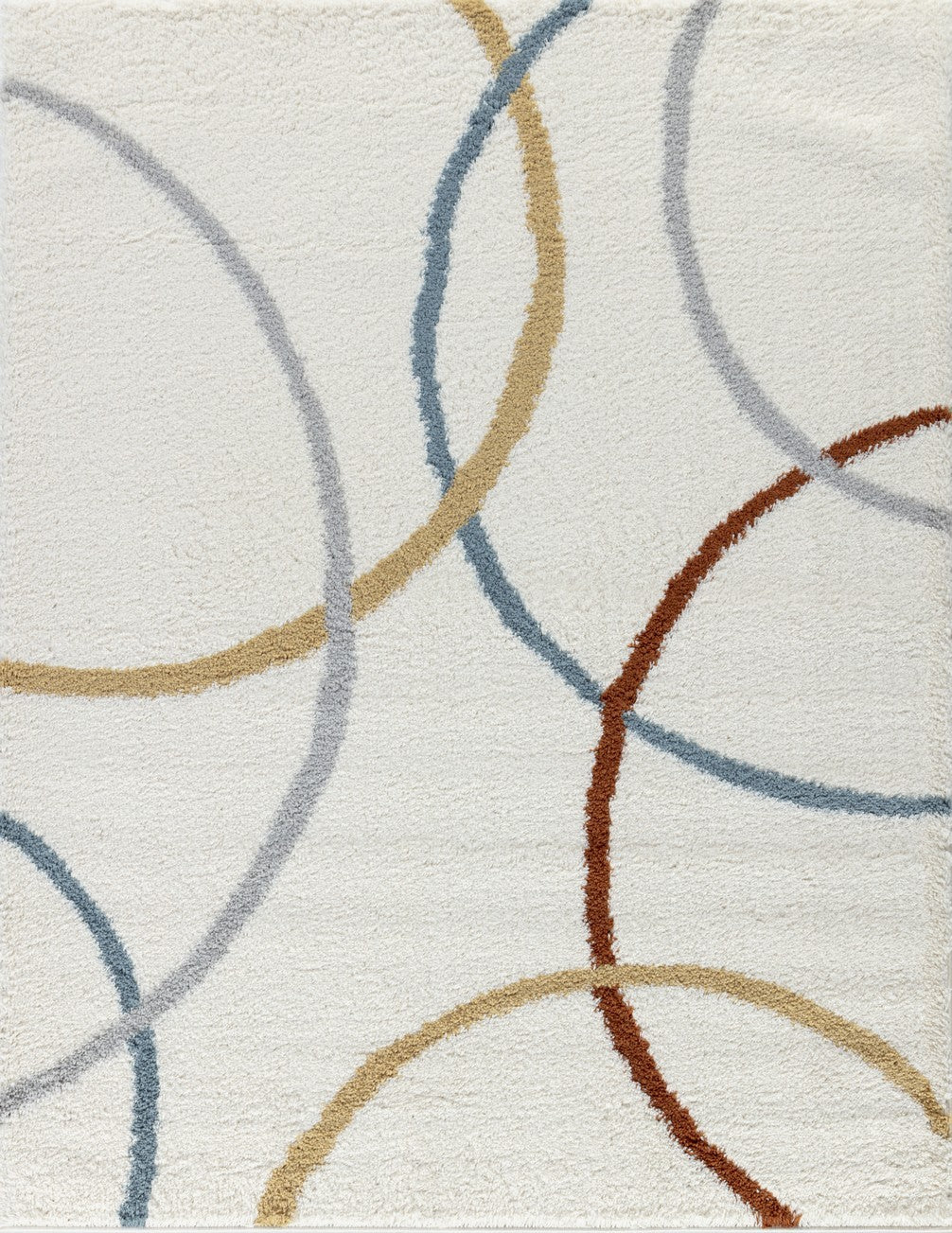 Loft Shag Shaggy Area Rug — Plush High-Pile Contemporary Accent Rug for Living Room