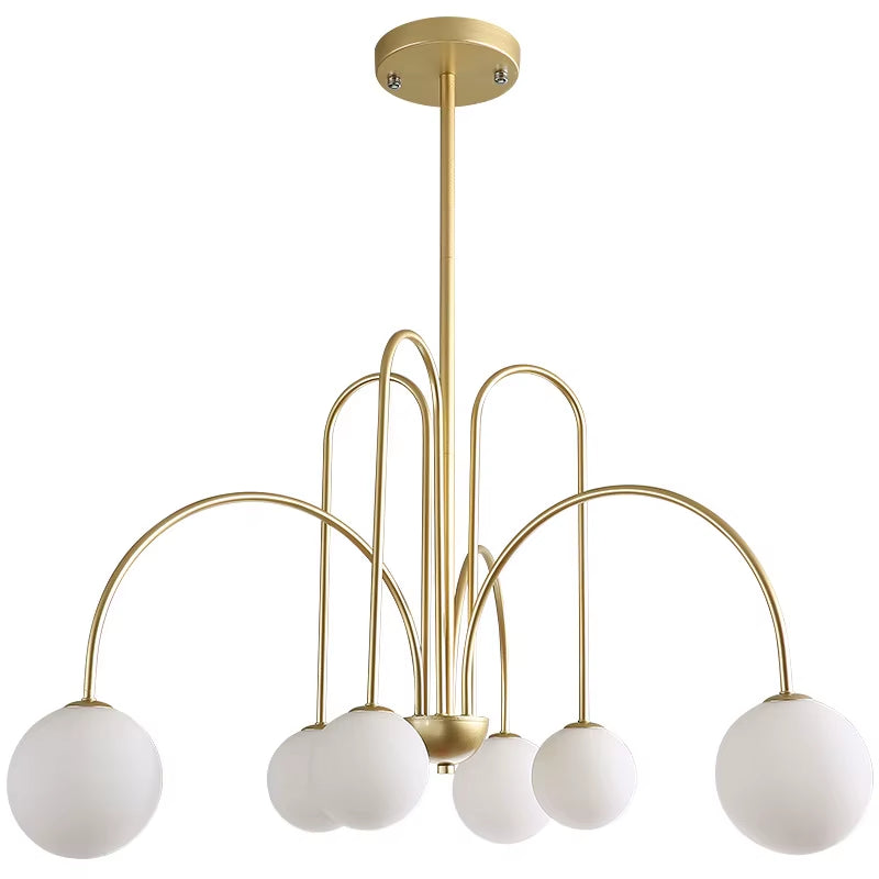 Modern Led Pendant Lamps Nordic Glass Minimalist Hanging Lighting Fixture Dining Living Bedroom Indoor Decor Suspension Lights