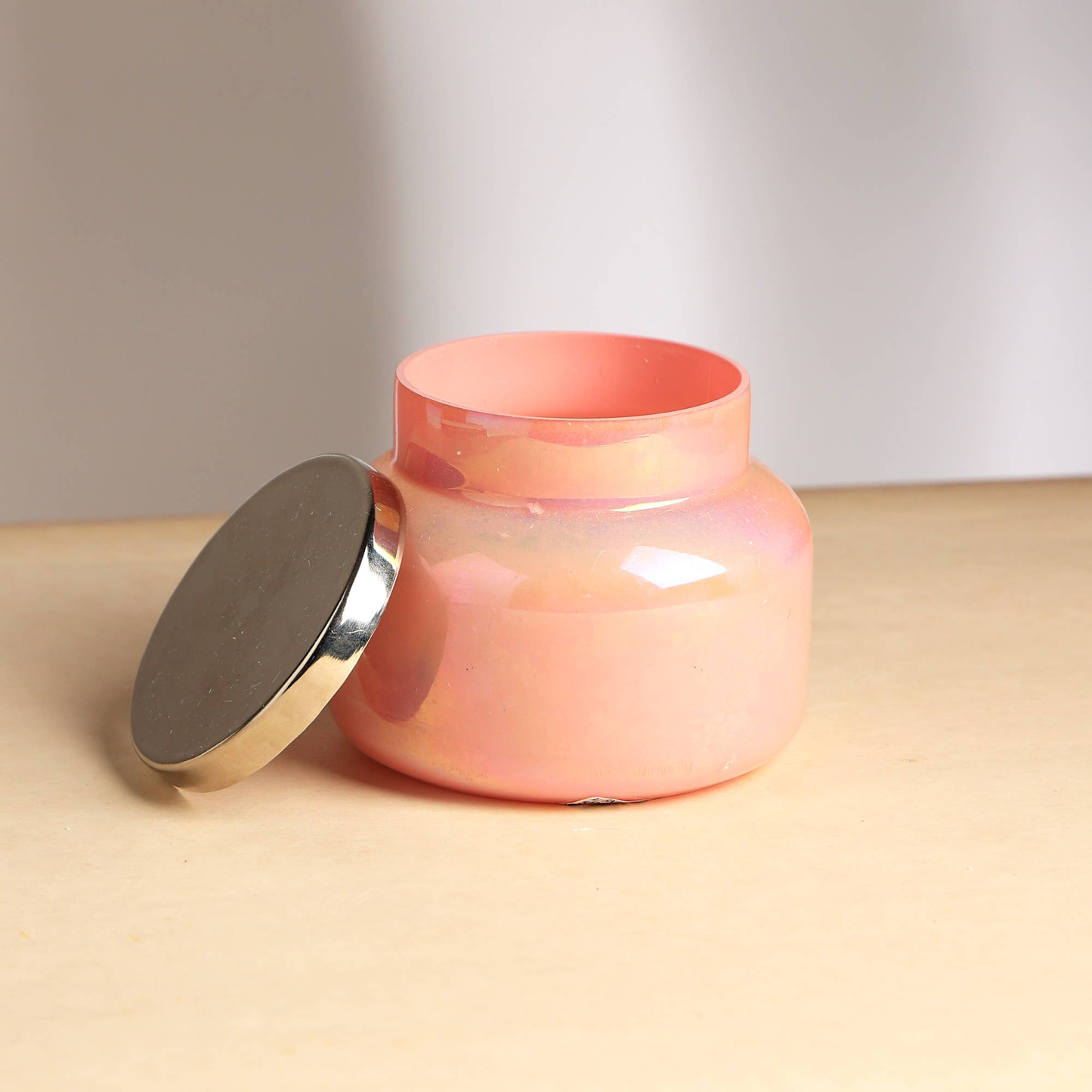 Scented Wax Candle Jar — Pastel Whisper Elegant Aromatic Candle for Home & Office