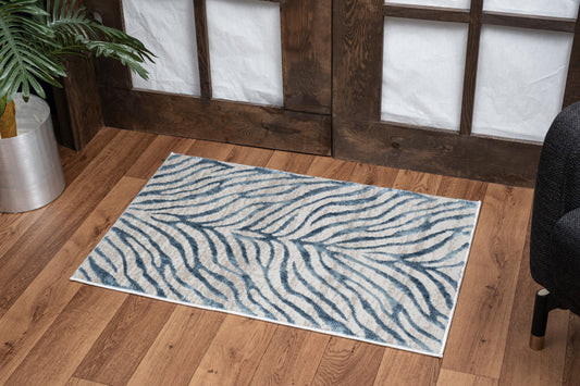 Elegance GC_CNC6006 Blue 2 ft. x 3 ft. Area Rug