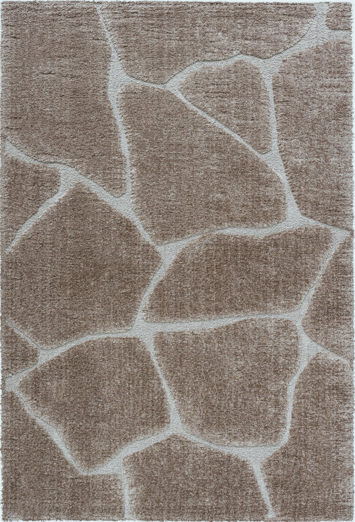 Nina Animal Recycled Polyester Area Rug - Soft Durable Floor Accent for Living Room