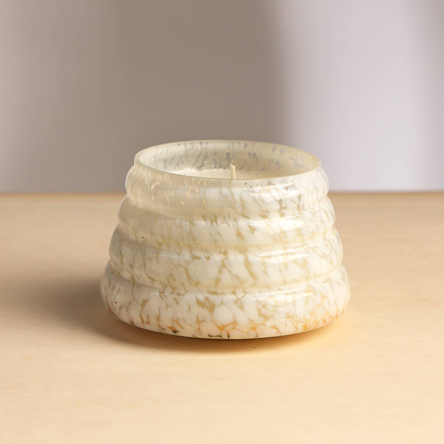 Pastel Whisper Scented Wax Candle- White