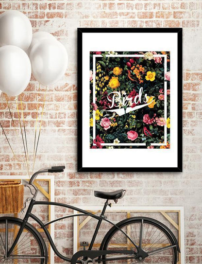 Framed Wall Art Collection: Floral, Geometric, Typographic & Minimalist Prints