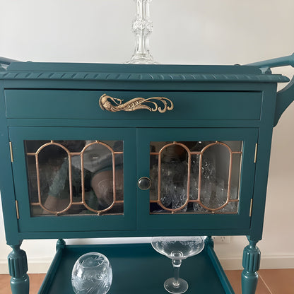 Brass Antique Peacock Door handle