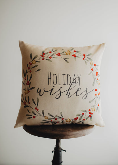 Holiday Wishes Pillow