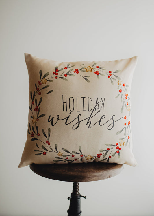 Holiday Wishes Pillow