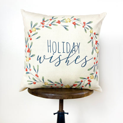 Holiday Wishes Pillow