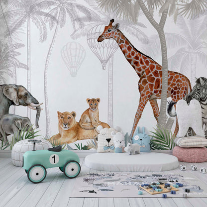 Safari Wallpaper Mural