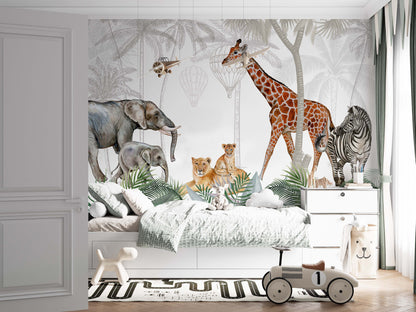 Safari Wallpaper Mural