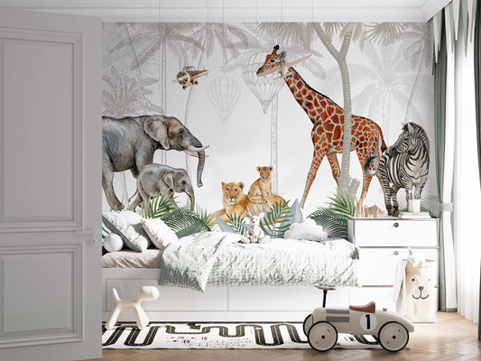 Safari Wallpaper Mural