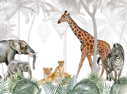 Safari Wallpaper Mural