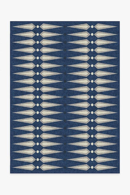 Jonathan Adler Carnaby Admiral Blue Tufted Rug