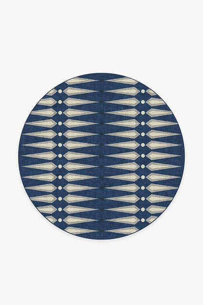 Jonathan Adler Carnaby Admiral Blue Tufted Rug