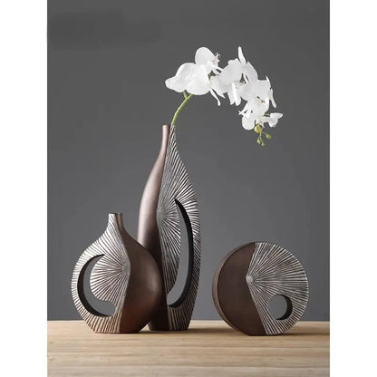 Lisa Vase Nordic Artistry Intricate Spherical Shapes