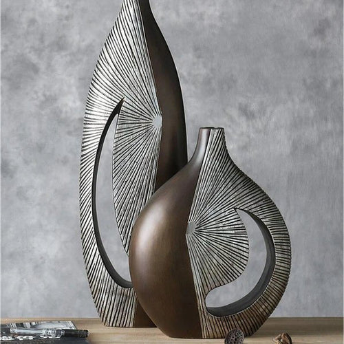 Lisa Vase Nordic Artistry Intricate Spherical Shapes