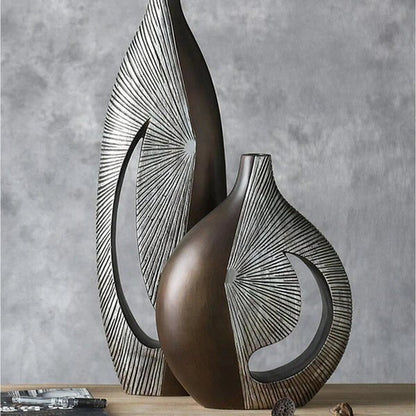 Lisa Vase Nordic Artistry Intricate Spherical Shapes