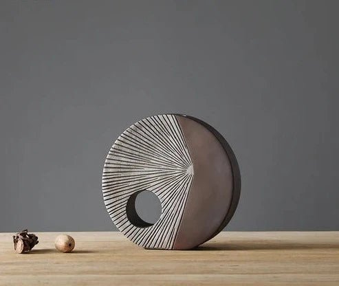 Lisa Vase Nordic Artistry Intricate Spherical Shapes