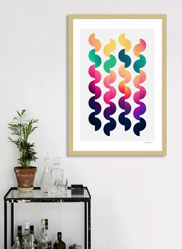 Framed Wall Art Collection: Floral, Geometric, Typographic & Minimalist Prints