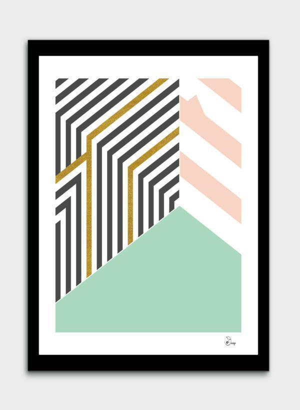 Framed Wall Art Collection: Floral, Geometric, Typographic & Minimalist Prints