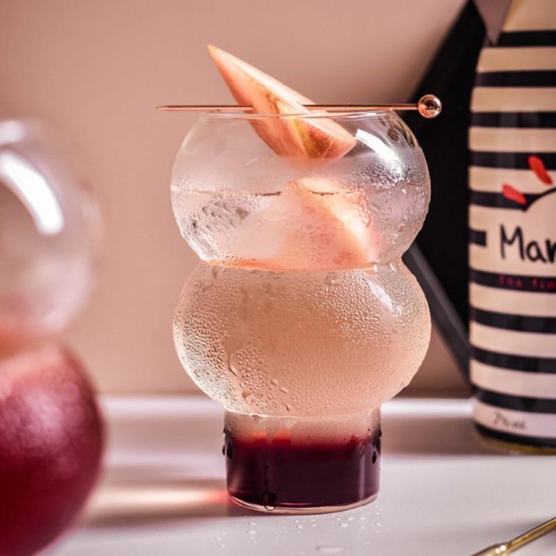 Bubble Drink Glass Set - Tall