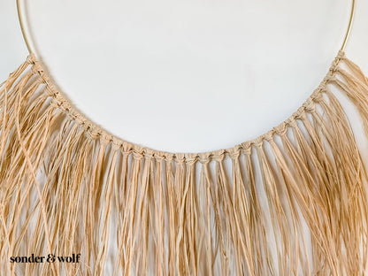 Raffia Wall Hanging