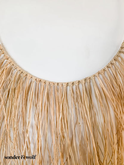 Raffia Wall Hanging
