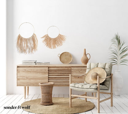 Raffia Wall Hanging