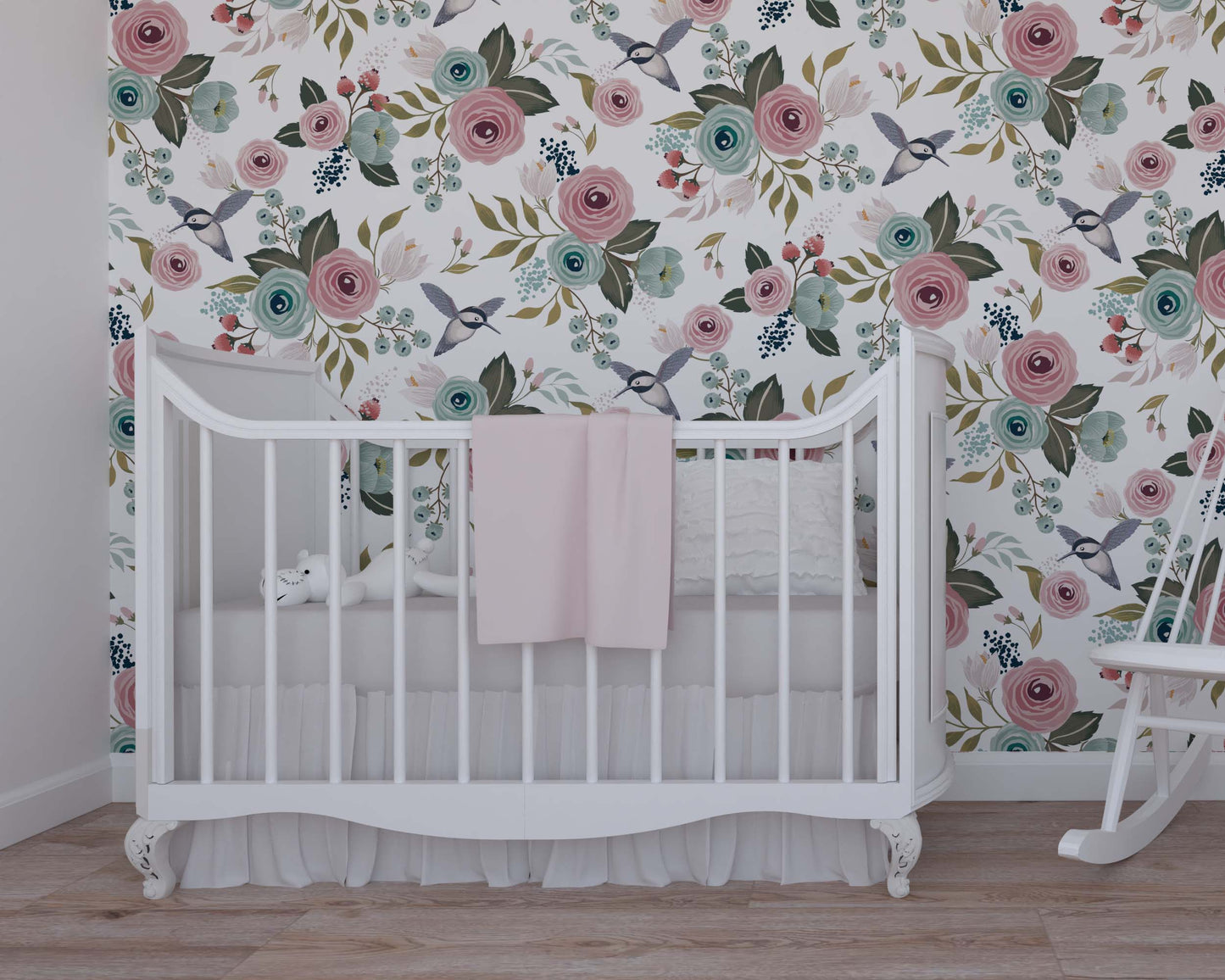 Blue Peony Wallpaper